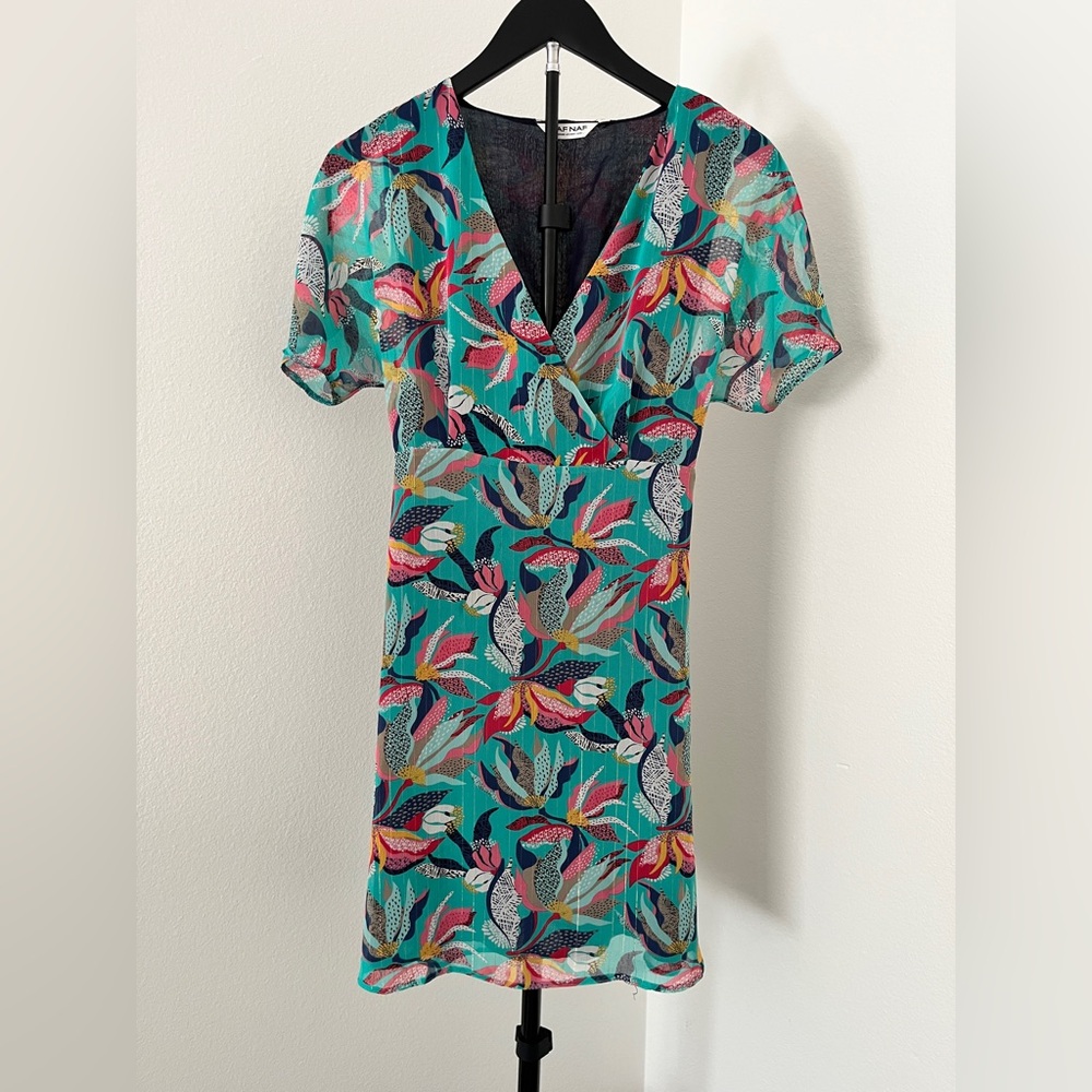 ✨ Naf Naf Floral Dress | Size 2/4 | Pretty Party Dress | Flowy, Lined